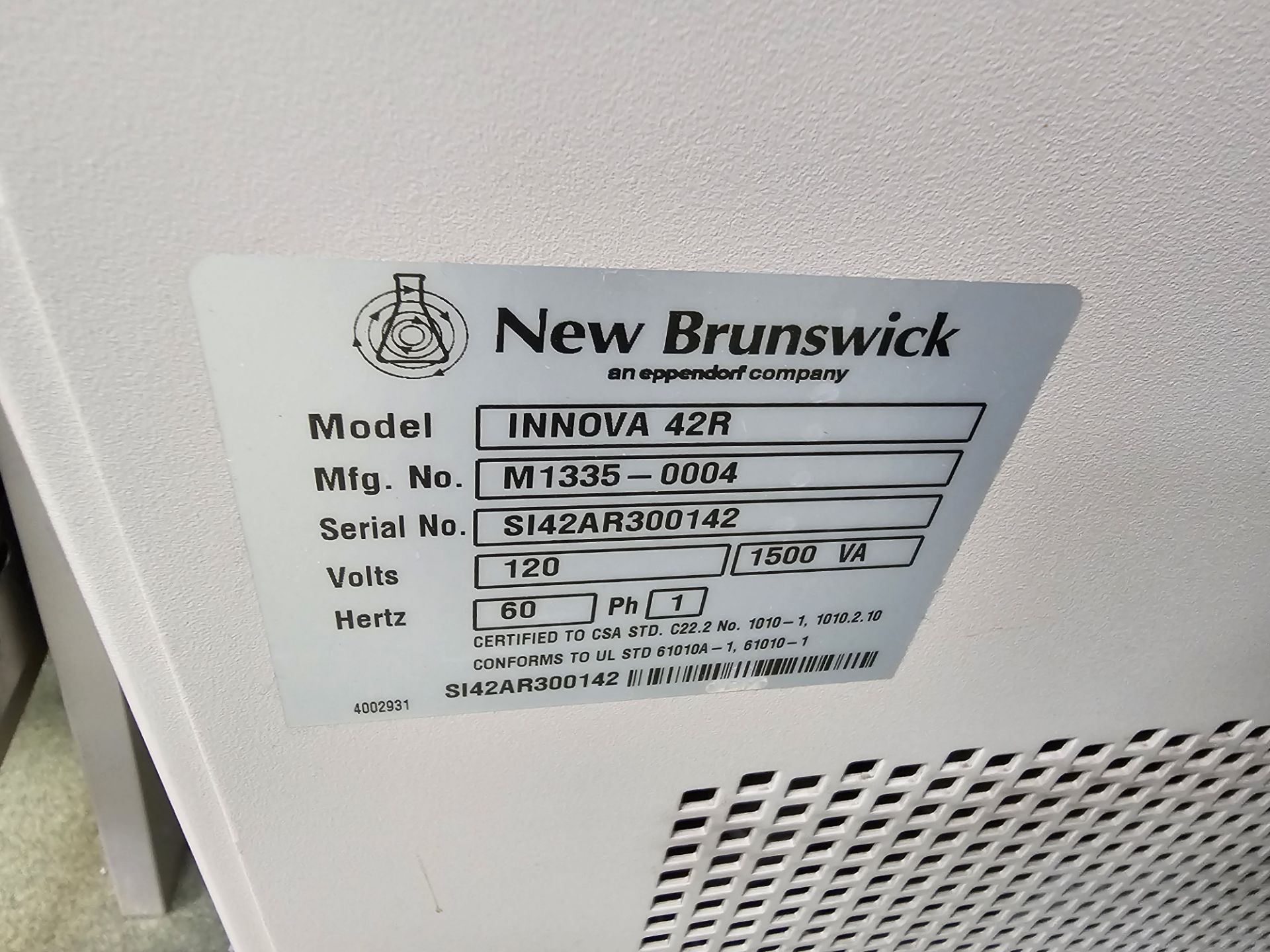 New Brunswick incubator shaker - Image 12 of 13