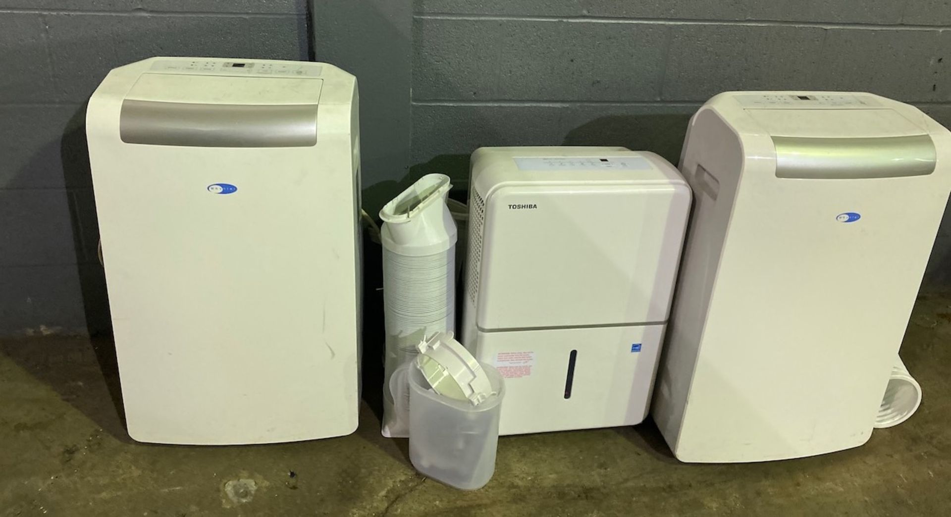 Three Portable Air Conditioners