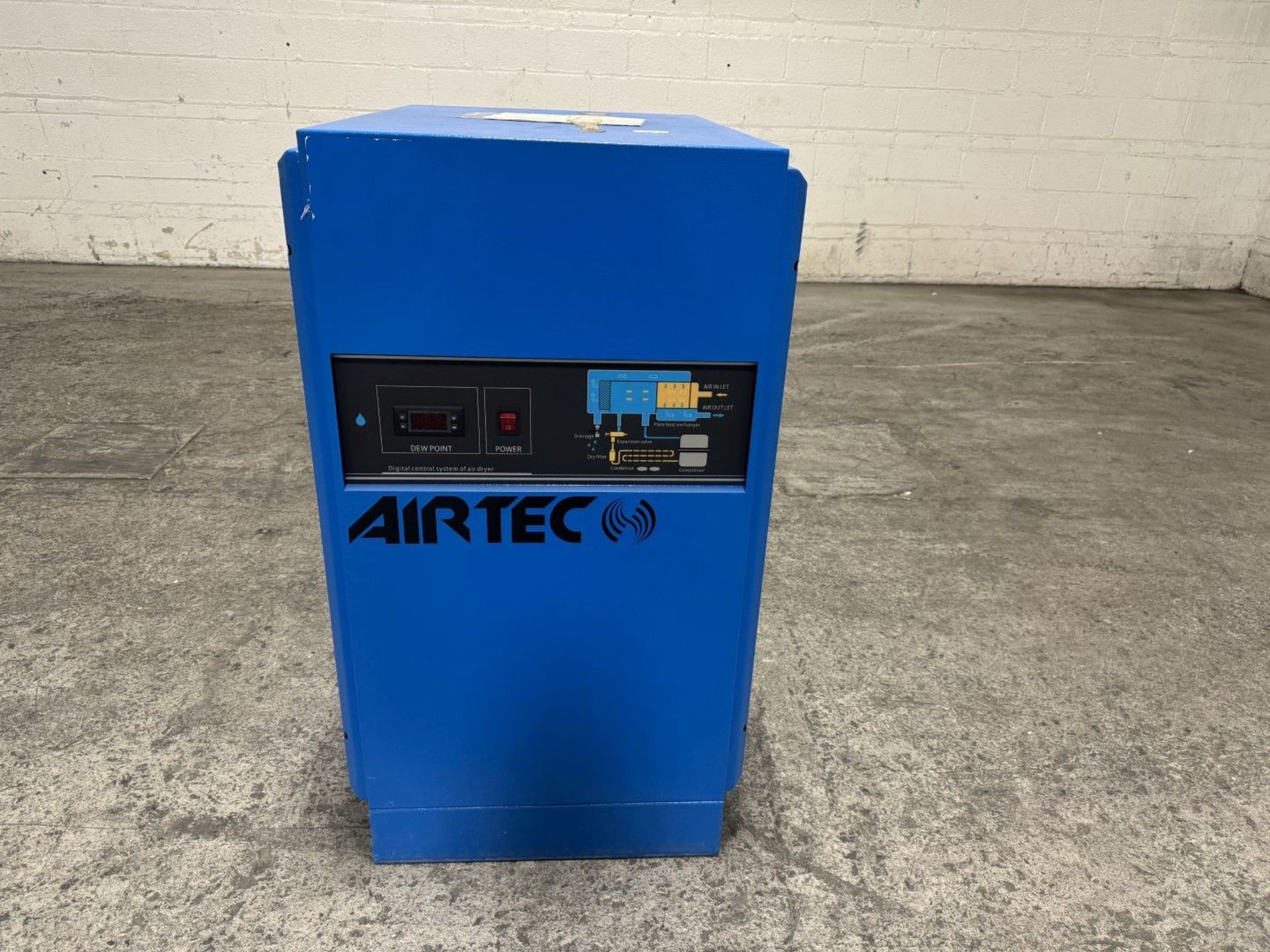Airtech Frozen Compressed Air Dryer, Model TR-50HP