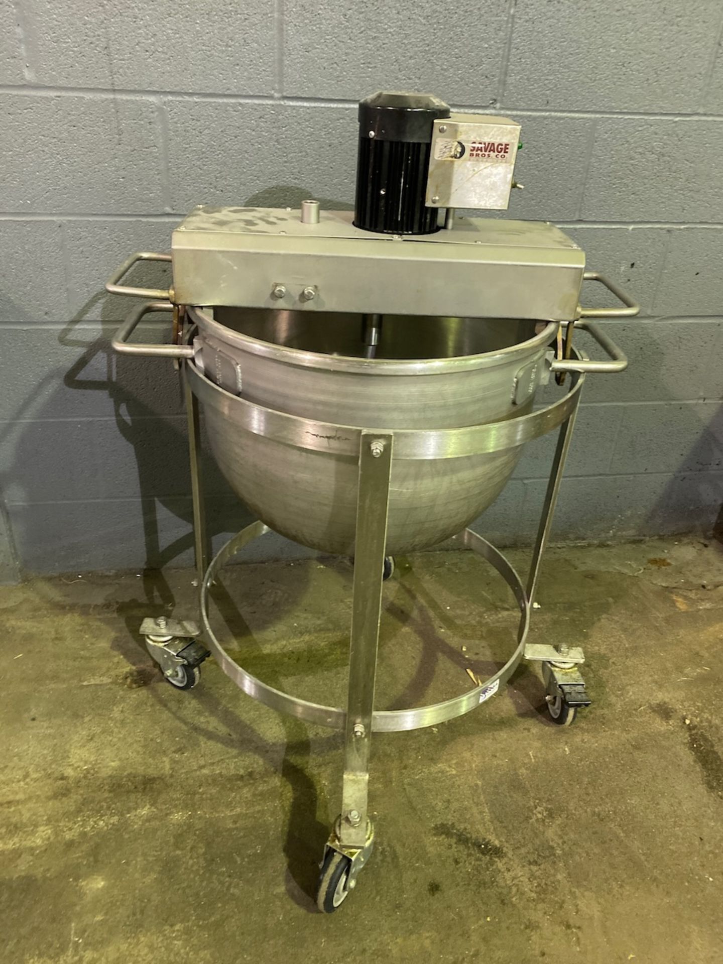 Savage Bros mixing tank