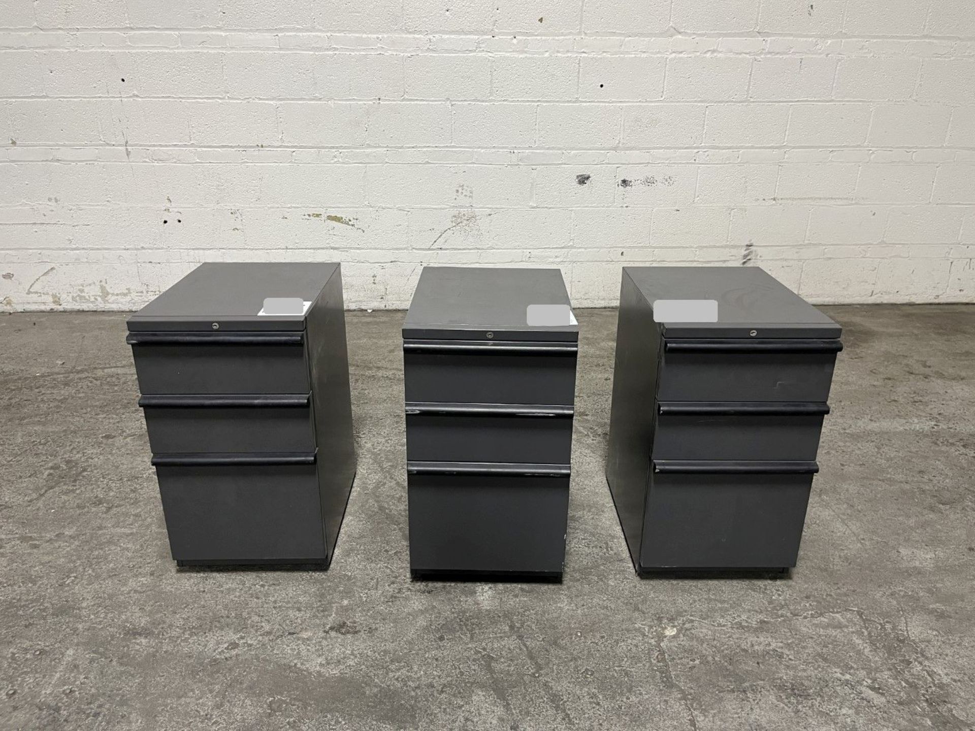 (3) Portable Drawer Cabinet