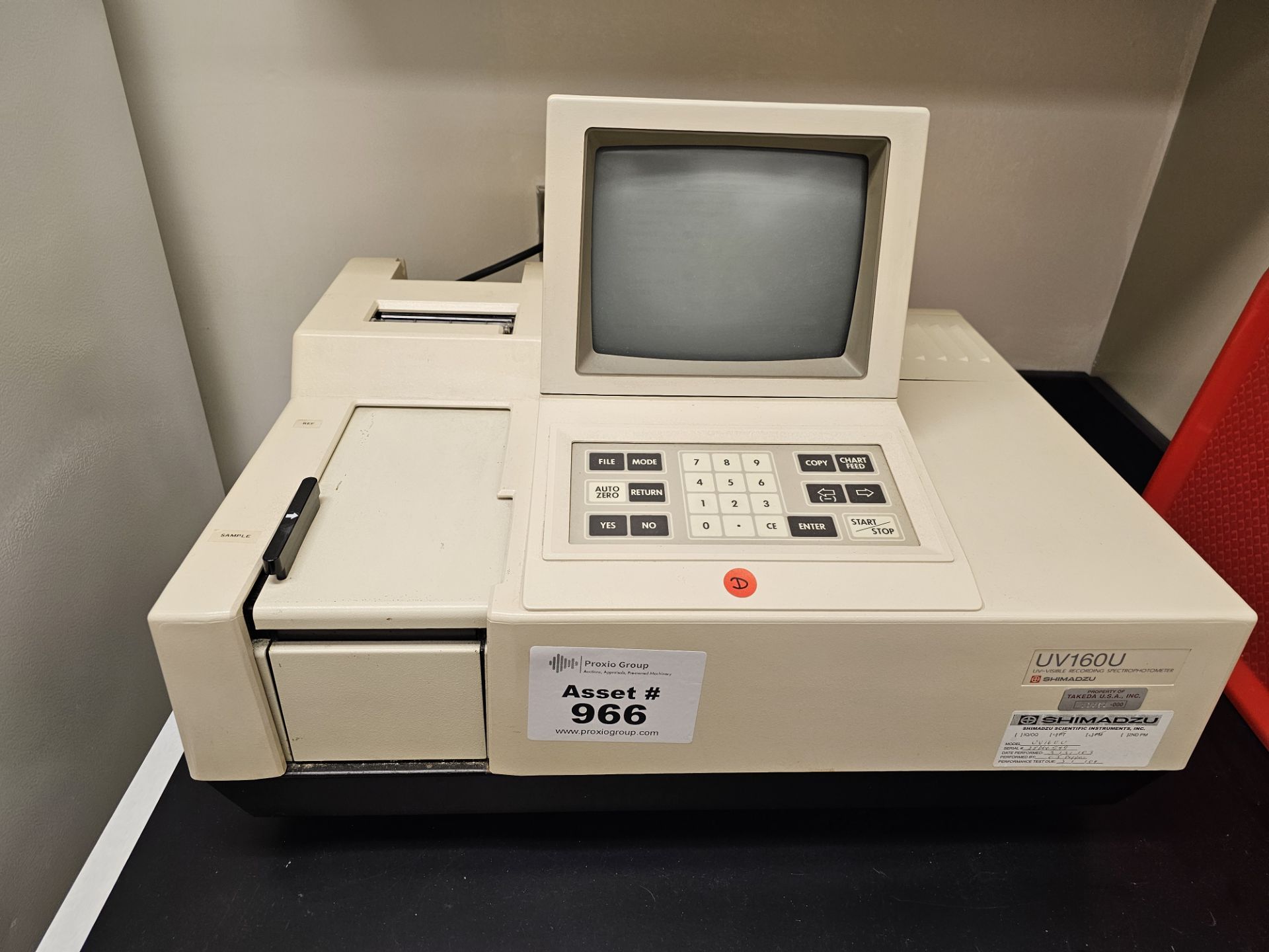 Shimadzu UV Recording Spectrophotometer - Image 6 of 6