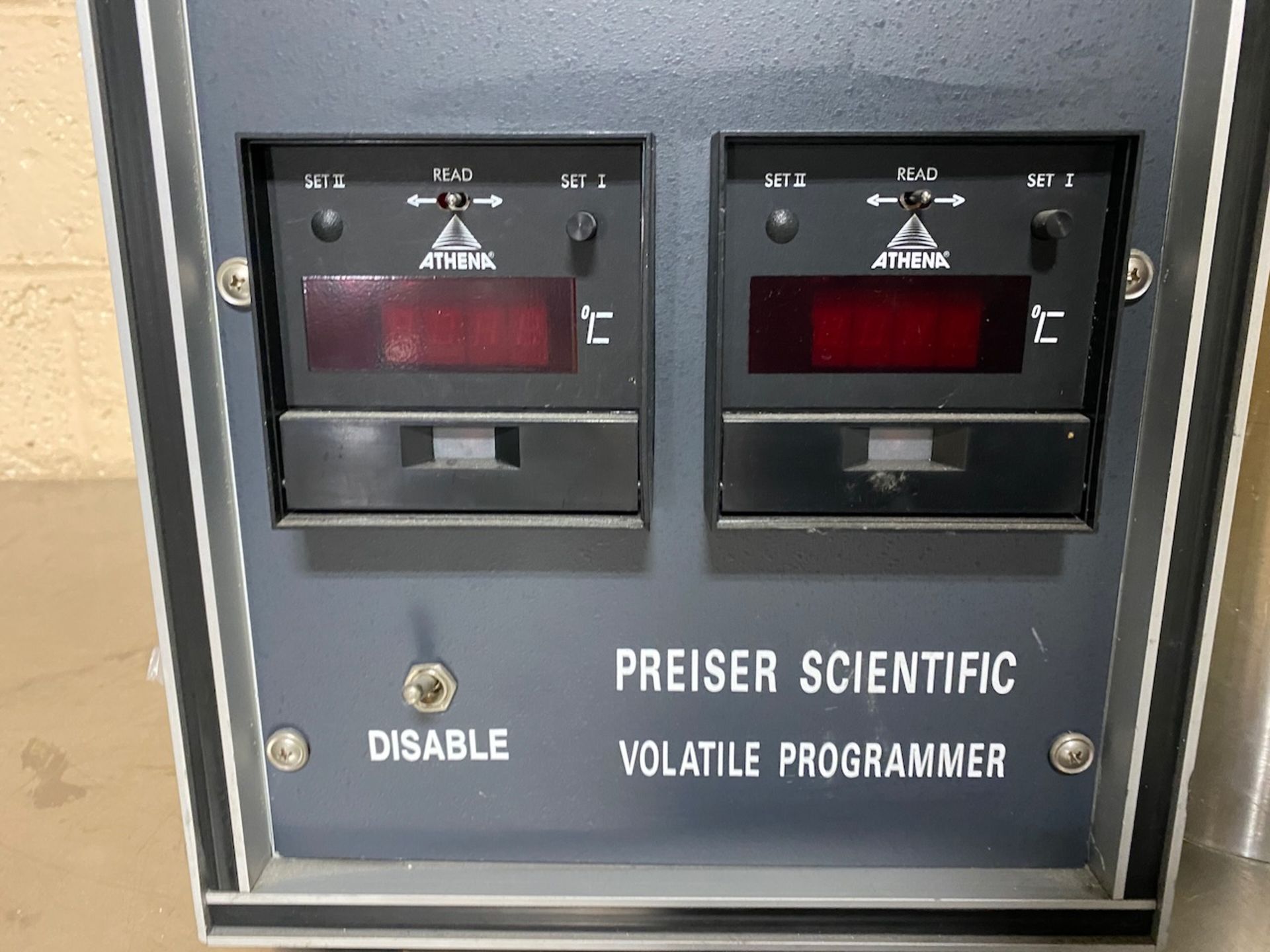 Preiser Scientific volatile matter furnace, CAT # Z90-8522-01, made in 2016, S/N 2316112916. {TAG: - Image 3 of 9