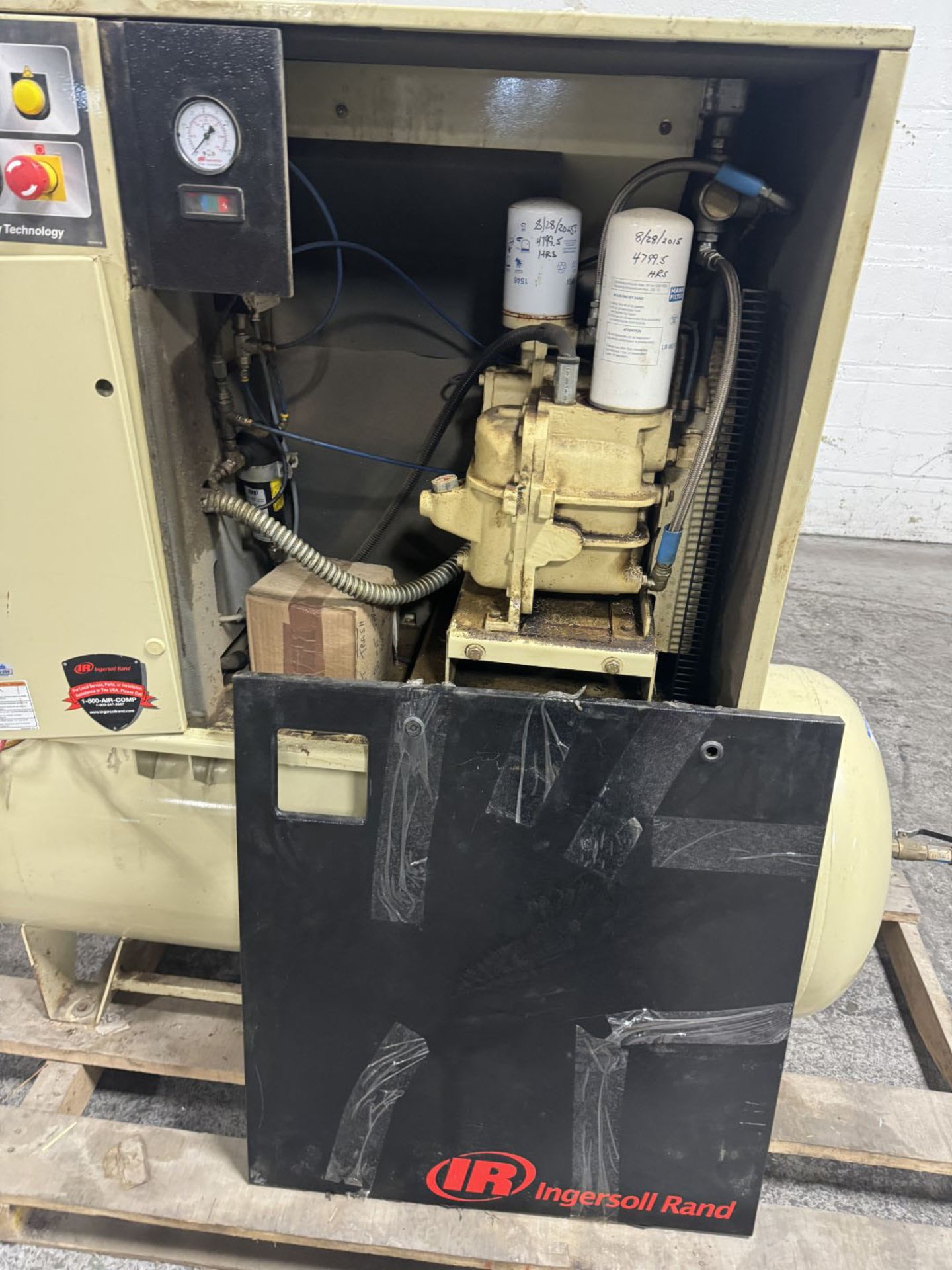 Ingersoll Rand Air Compressor, Model UP6-15cTAS-150W/D - Image 9 of 18