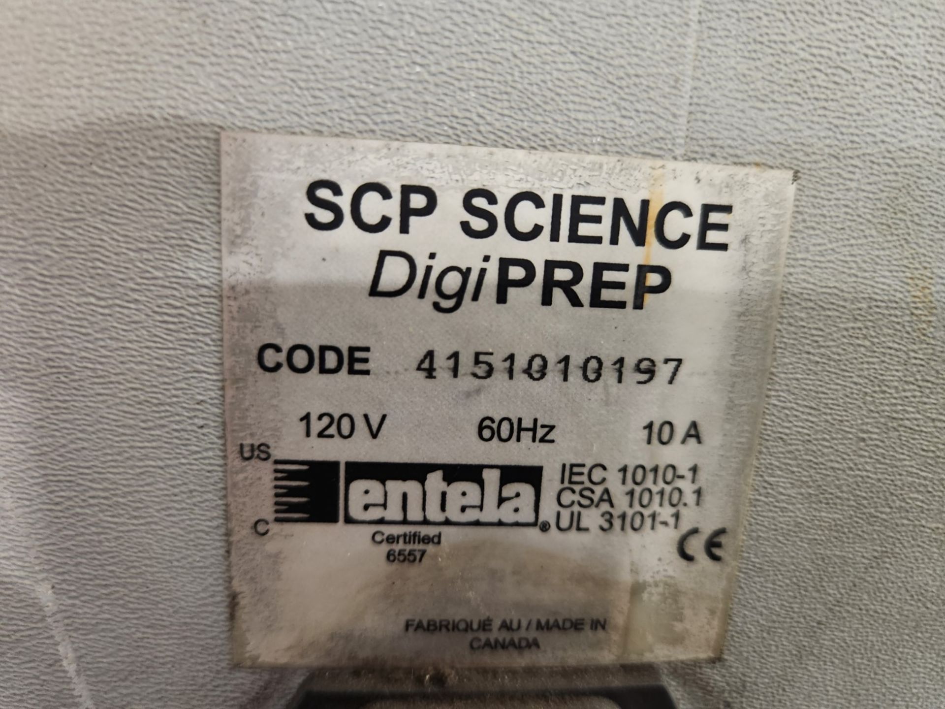 SCP Science DigiPREP sample heater, heater controller displaying error, 120 volts, serial# - Bild 5 aus 5