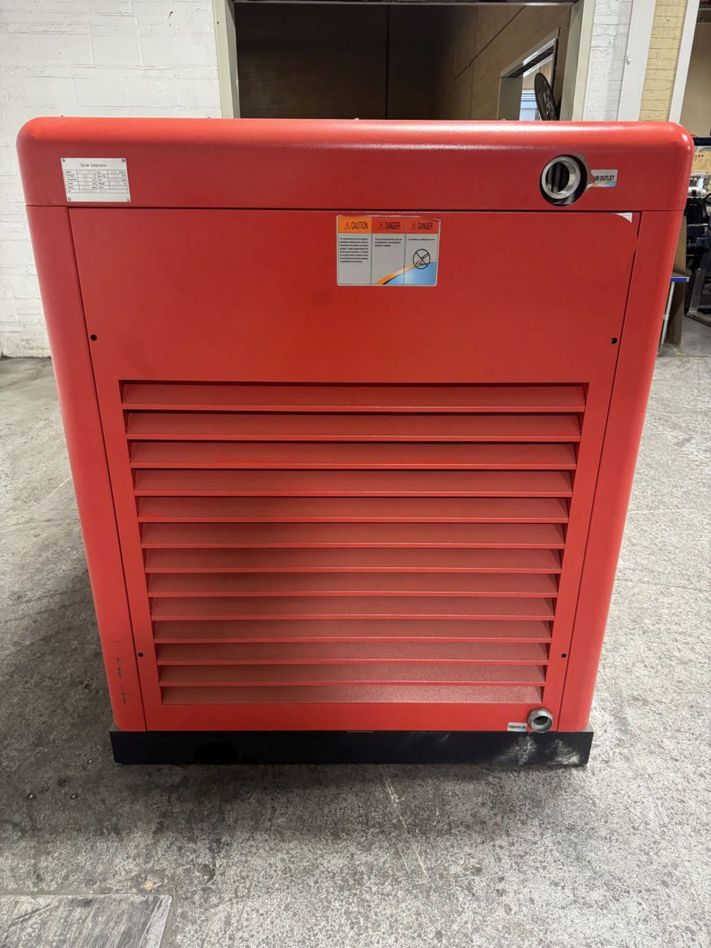 Airtech Screw Air Compressor, Model AT-75HP - Image 5 of 15