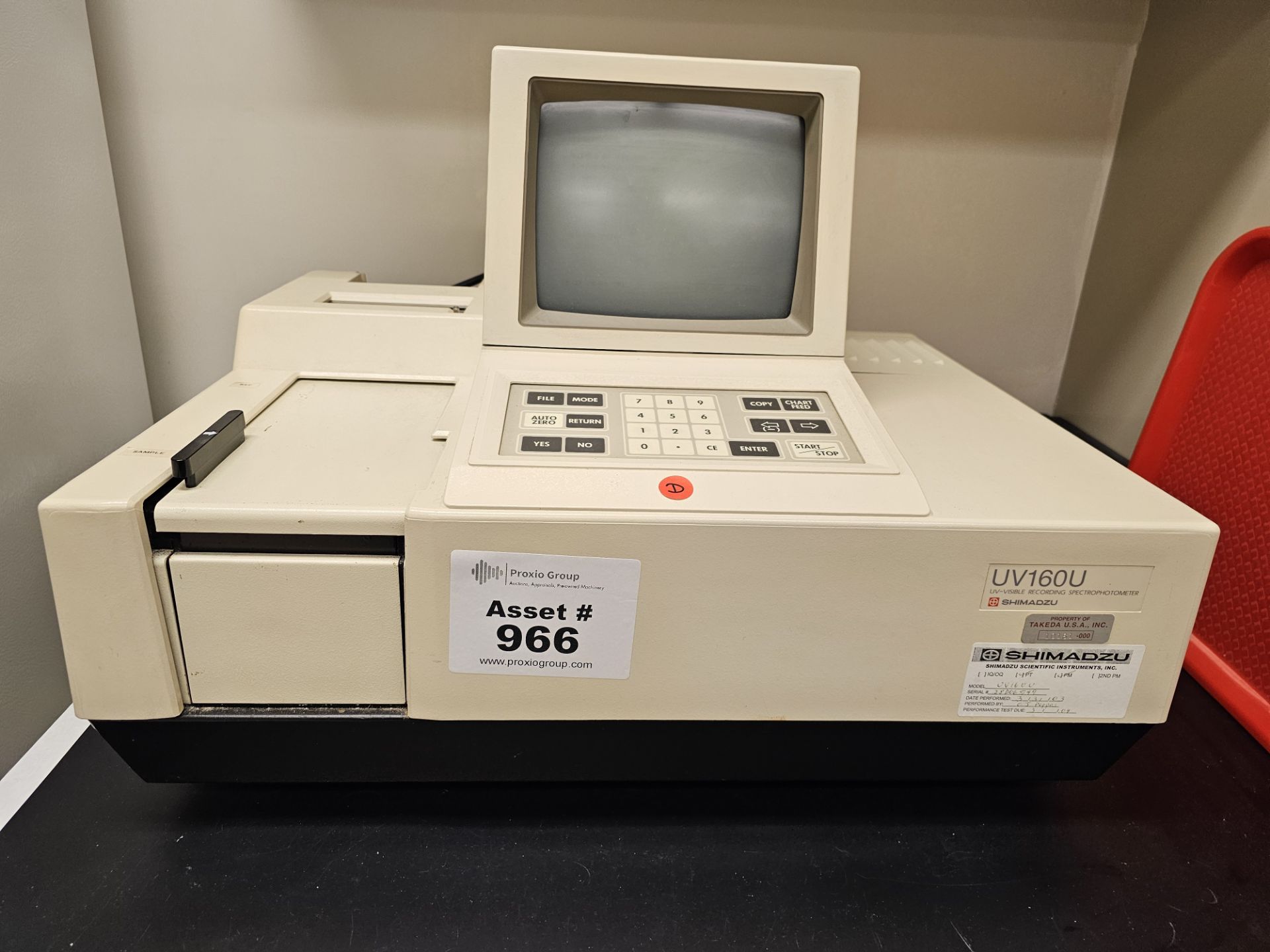 Shimadzu UV Recording Spectrophotometer - Image 2 of 6