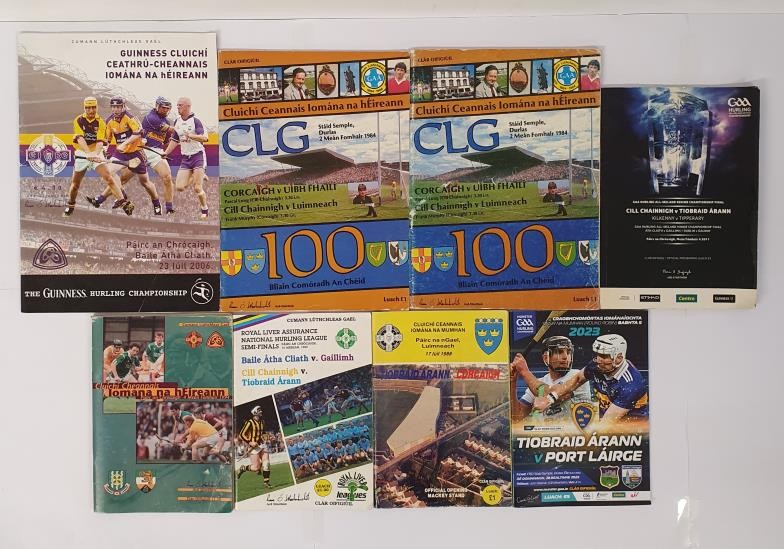 GAA Programmes: All Ireland Programmes for 1984 Cork V Offaly; 994 Limerick V Offaly ; 2011 Kilkenny