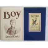 Boy, Roald Dahl, 1st Edition, 1st Printing, 1984, Jonathan Cape, with dust jacket. The Vicar of