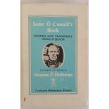 Séamus Ó Duilearga; Seán Ó Conaill’s Book, Stories and traditions from Iveragh. First edition, first