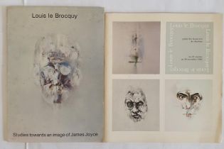 Louis Le Brocquy.Travelling exhibition catalogue "Towards an Image of James Joyce" 1977 to 1978 at