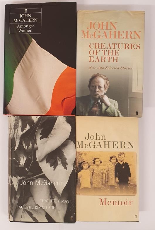 John Mc Gahern, Memoir, 2005, signed by author, Faber & Faber, 1st edition, 1st printing, hardback