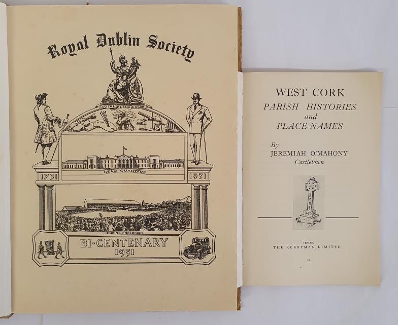 Royal Dublin Society-Bi Centenary Souvenir Brochure 1731-1931 with c 40 pages of Advertisements; - Image 2 of 2