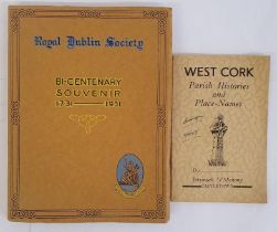 Royal Dublin Society-Bi Centenary Souvenir Brochure 1731-1931 with c 40 pages of Advertisements;