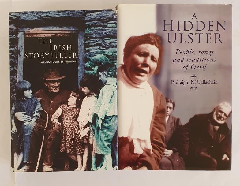 The Irish Storyteller by George Zimmermann. 2001. Most detailed 650 page Study and A Hidden