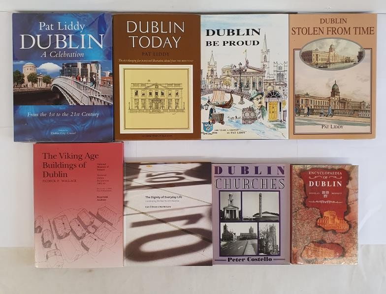 The Viking Age Buildings of Dublin by Wallace [Michael Herity’s copy]; Dublin Stolen from Time by