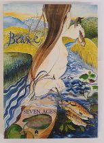 Bewick Pauline. Seven Ages (inscribed/SIGNED) 176 Pages. HB with illustrated dustjacket.