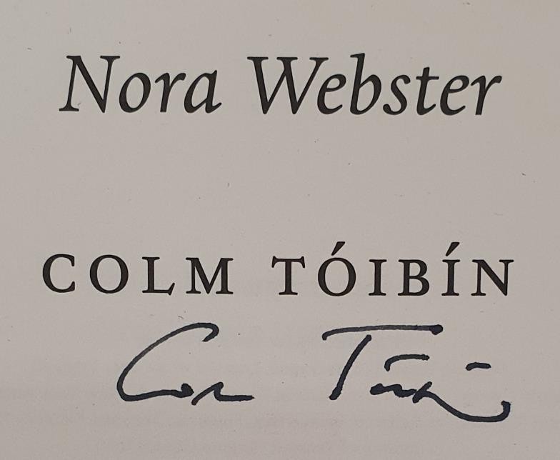 Colm Toibin, Nora Webster, 2014, signed by author, Viking, 1st edition, 1st printing, softcover, - Image 2 of 2