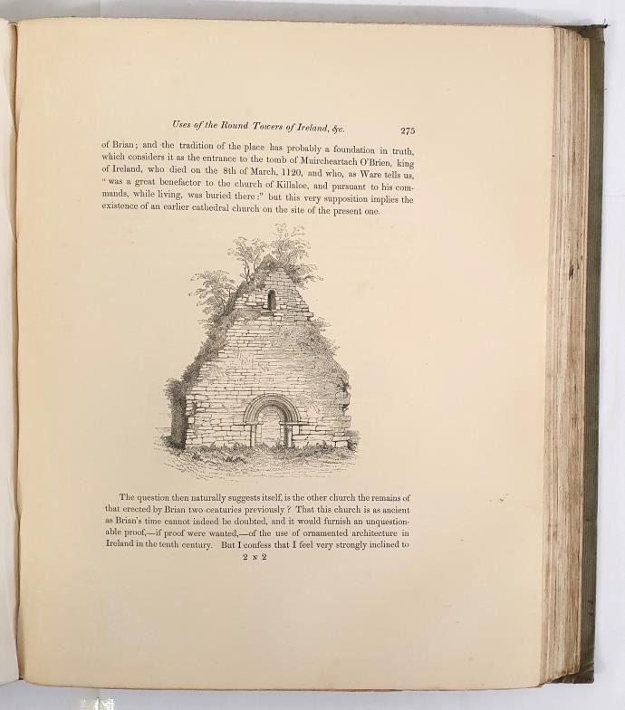 George Petrie. The Ecclesiastical Architecture of Ireland, Anterior to the Anglo-Norman Invasion; on - Image 4 of 4