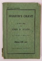 John B. Keane Sharon's Grave Published by Progress House,1960 with a foreword by James M Healy.