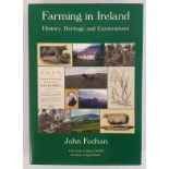 John Feehan, Farming in Ireland, folio, dj, mint, 2003. Signed copy of now very scarce magisterial