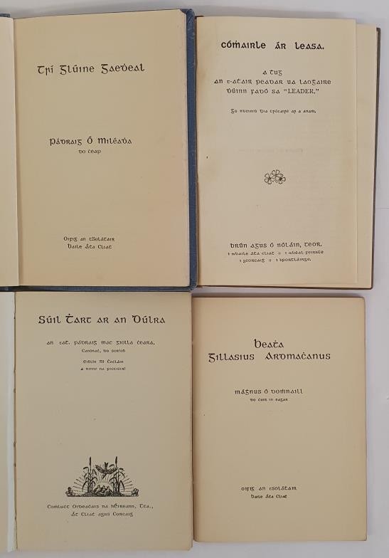 Cómhairle ár Leasa," a thug an tAthair Peadar Ua Laohhire dhúinn fadó sa "Leadar". Sean- litriú, - Image 2 of 3