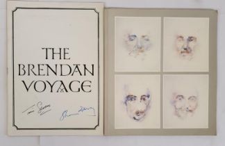 [Signed Copies] The Brendan Voyage. Composed by Shaun Davey. Uilleannn Pipes by Liam O’Flynn. Dublin