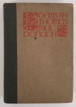 Poems by Thomas MacDonagh. [title reads Poetical Works]. Dublin, the Talbot Press. 1916. Printed