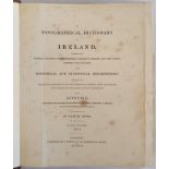 Lewis, Samuel. A Topographical Dictionary of Ireland. 1837. 2 vol. Set. Fine original cloth
