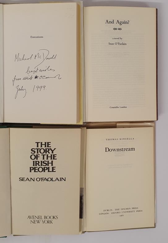 Downstream, Thomas Kinsella, The Dolmen Press, First Edition, First Printing , 1962, with Dust - Image 2 of 2