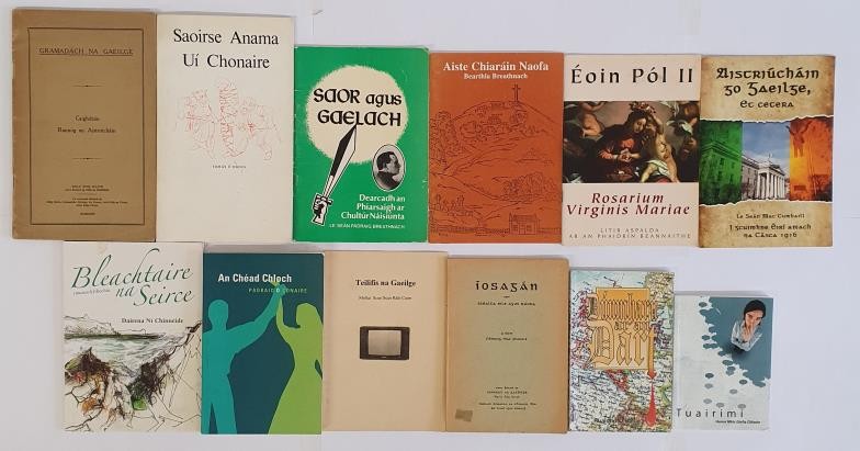 Irish Language: Saoirse Anama Uí Chonaire by Tomás Ó Broin,1984; Íosagán agus Scéalta Eile Agus