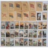 Player's Cigarette Cards - a Complete 2nd Series of 25 Irish Place Names; a part set from the 1st