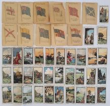 Player's Cigarette Cards - a Complete 2nd Series of 25 Irish Place Names; a part set from the 1st