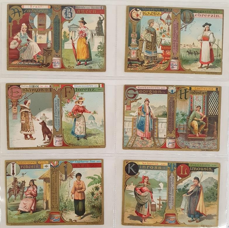 An Album of Liebig Trade Cards, comprising 30 Sets of 6, 1898 to 1902. Condition generally very good - Image 3 of 8
