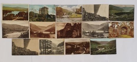 Postcards-County Wicklow/Cork, a collection which includes Ascent to St Kevin's Bed, Glendalough