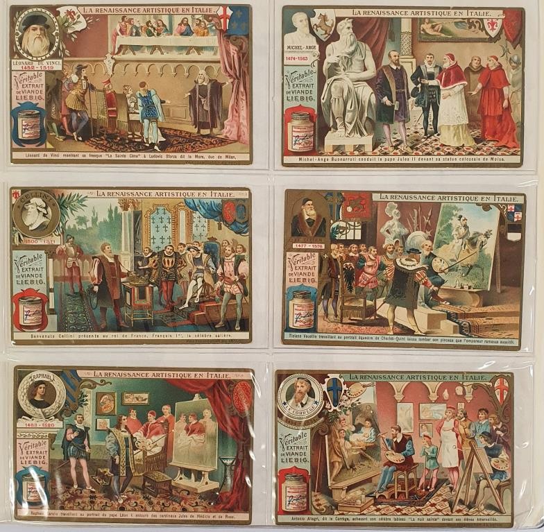 An Album of Liebig Trade Cards, comprising 27 Sets of 6, 1904 to 1906. Condition generally very good - Image 3 of 8