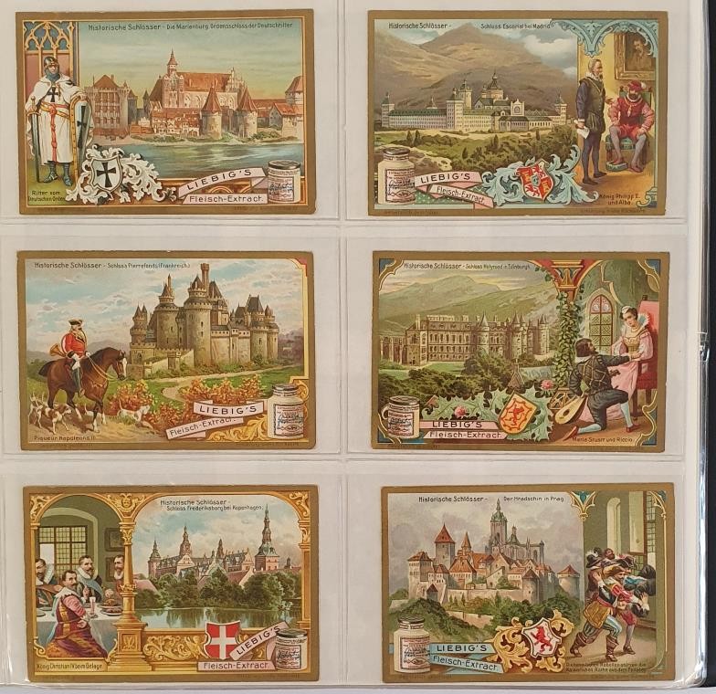 An Album of Liebig Trade Cards, comprising 27 Sets of 6, 1904 to 1906. Condition generally very good - Image 7 of 8