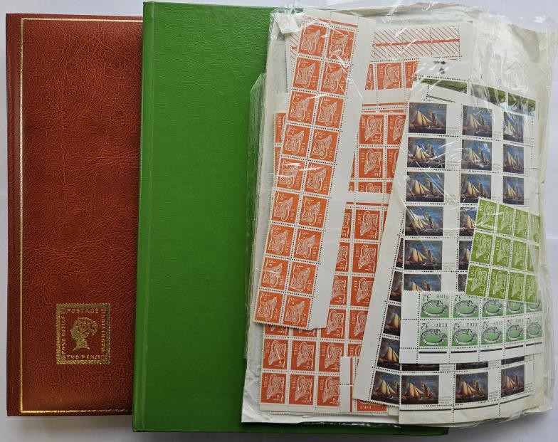 Irish Postal Sheets/Sheetlets - Two Albums of mint, commemoratives and definitives, unused - Image 10 of 10