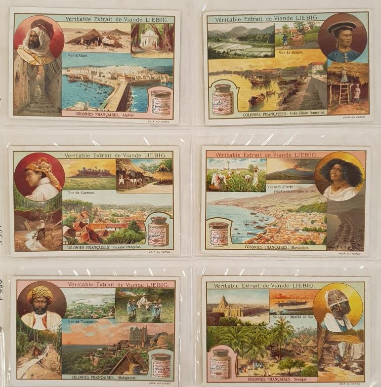 An Album of Liebig Trade Cards, comprising 30 Sets of 6, 1909 to 1911. Condition generally very good