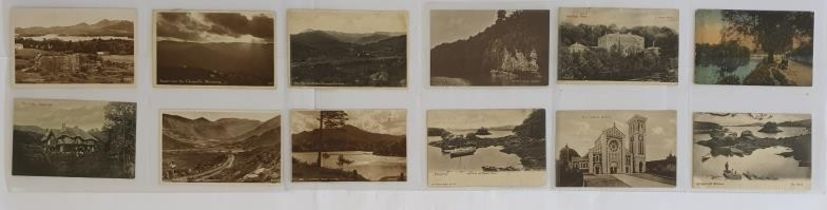 Postcards - County Cork, a collection of Postcards which includes Sunset Over Glengariff