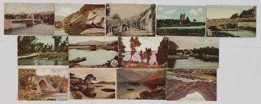 Postcards-County Kerry, a collection which includes Ardfest Abbey, Colleen Bawn Caves, Kenmare
