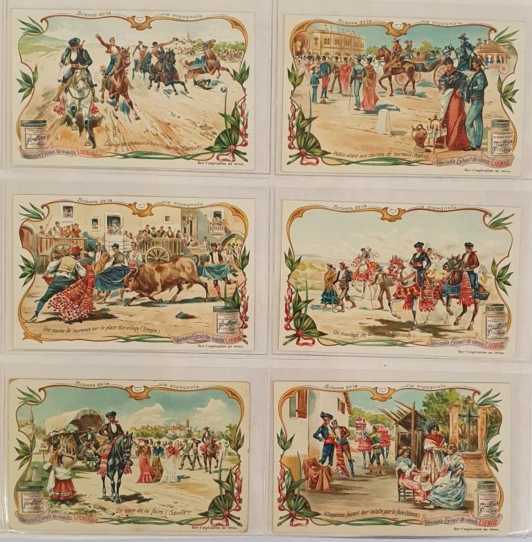 An Album of Liebig Trade Cards, comprising 27 Sets of 6, 1904 to 1906. Condition generally very good - Image 5 of 8