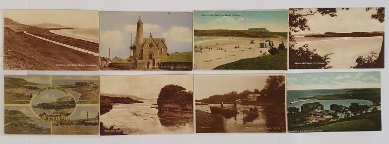 Postcards - County Donegal and Ulster, a collection which includes Lisfannon & White Strand,