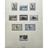 French Antarctic Territory 1955/56 to 1999 Housed in De Luxe Lindner Album 99% complete fine