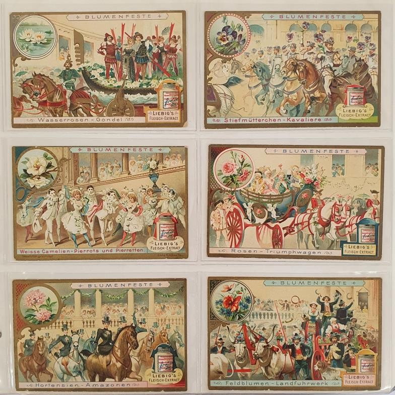 An Album of Liebig Trade Cards, comprising 28 Sets of 6, 1902 to 1904. Condition generally very good - Image 3 of 8