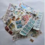 Mixed Lot of Clippings, some new and used postage stamps etc.