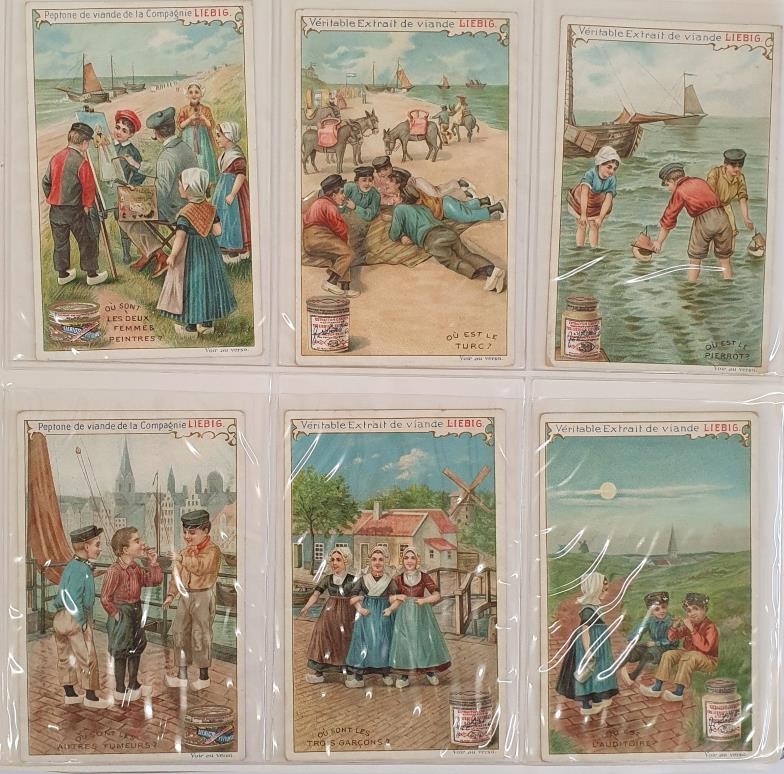An Album of Liebig Trade Cards, comprising 30 Sets of 6, 1898 to 1902. Condition generally very good - Image 5 of 8