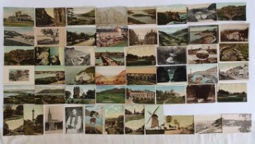 Postcards - Northern Ireland /UK a collection which includes Giants Well, Giants Causeway, Cole