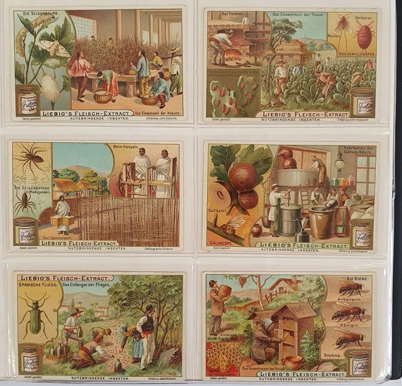 An Album of Liebig Trade Cards, comprising 28 Sets of 6, 1902 to 1904. Condition generally very good - Image 6 of 8