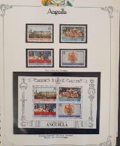 British Commonwealth - Album of First Day Covers (c.15), c.1970's; 25th Anniversary of the